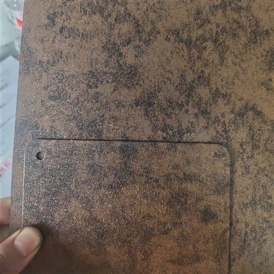 Лесно ли е да се боядисва фасадният лист от алуминиев мрамор, ако е необходимо?